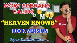 Download lagu '𝙃𝙀𝘼𝙑𝙀𝙉 𝙆𝙉𝙊𝙒𝙎' - Rick Prince | Rock Version | Ramz Kadalem Cover 👏😱 mp3