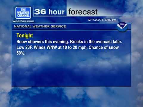 WeatherSTAR XL V2 Bangor ME 12/14/20