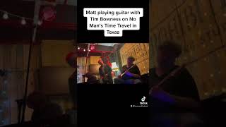 Matt playing a solo with Tim Bowness on No Man’s Time Travel in Texas #shorts #timbowness