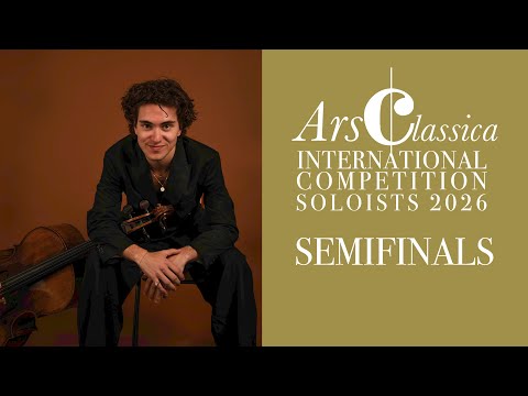 Guillem Gràcia | ArsClassica Competition 2026 - SEMIFINALS | C. Debussy, Cello Sonata in D minor