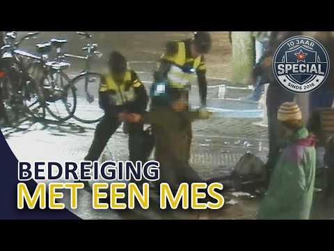 Politie | Bedreiging met een mes | Stroomstootwapen | Extra video 10 jaar YouTube |
