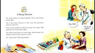 For beginners| One story a day| Book 2-23 A Busy Doctor