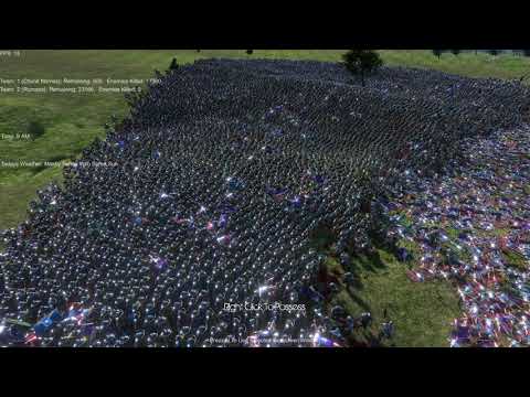 500 Chuck Norris vs 40,000 Romans Ultimate Epic Battle Simulator