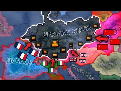 I turned Germany into a Bunker, then declared war on the entire world.
