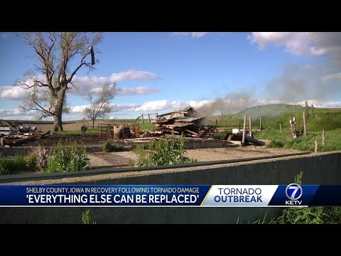 'Everything else can be replaced': Shelby County, Iowa in recovery following tornado damage