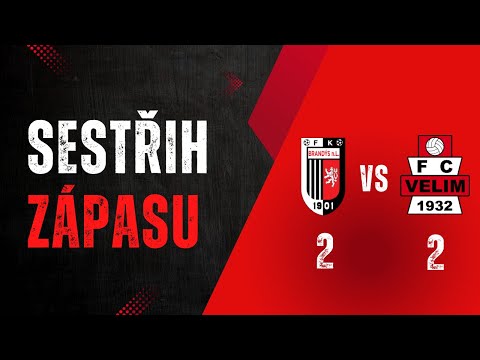 FK Brandýs n.L. - FC Velim 2:2 (sestřih zápasu)