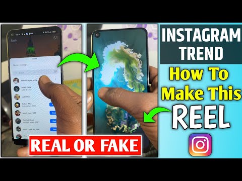 Instagram Trend Fluid Reel Real OR Fake | Instagram Trending Fluid Simulation Effect Reel Editing
