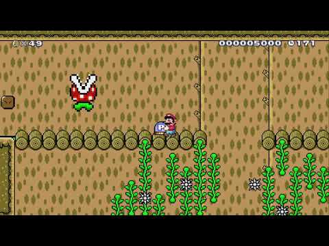 Great Deku Tree by Ewok007 - Super Mario Maker 2 - No Commentary 1bv 1bw