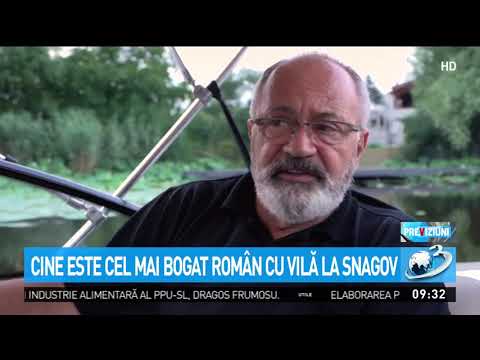 Cine este cel mai bogat român cu vilă la Snagov