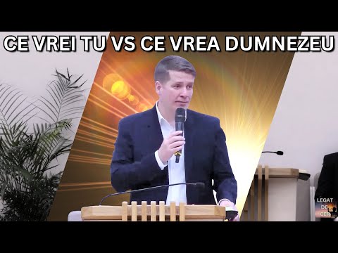 PREDICA CRISTI BOARIU - CE VREI TU VS CE VREA DUMNEZEU 2026