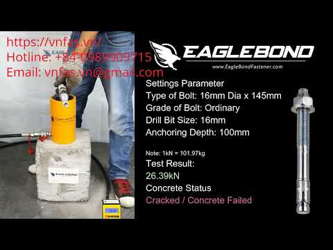 Concrete Anchor Epoxy & Chemical Bolt Capsule vs Wedge anchor