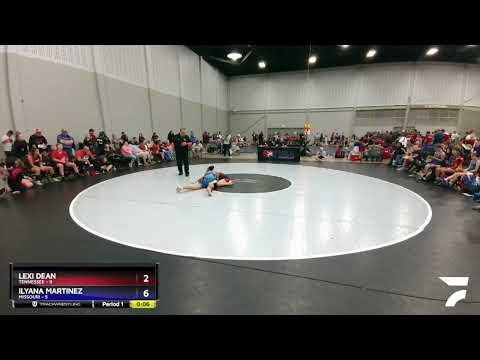 127 Lbs Round 5 (6 Team) - Lexi Dean, Tennessee Vs Ilyana Martinez, Missouri 0549