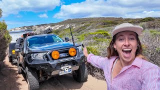 SOFTEST Beach We’ve Ever Been On! Off-road Caravan Adventure