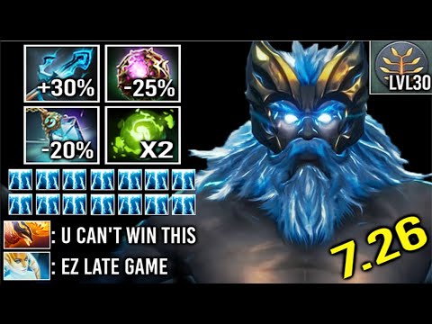 CRAZY 160k Damage Trident OC Zeus vs Ex Machina Naga Epic Nimbus Spam Pro Teamwork Fun 5k MMR Dota 2