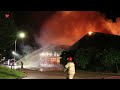 Twee loodsen afgebrand bij bedrijf in Ens