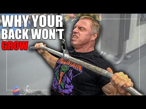 21 Reasons Why Your Back Isn't Growing (FIX IT FAST)