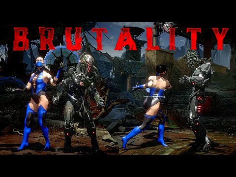 MK11 All Kitana Brutalities, Fatalities, Friendship, Fatal Blow & Ending