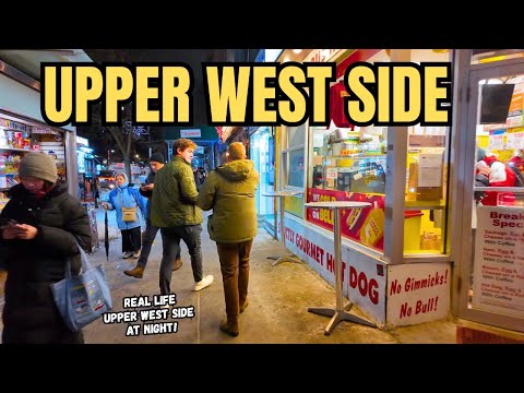 Exploring Manhattan's UPPER WEST SIDE New York's Most Luxurious & EXCLUSIVE Residences At Night