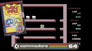 Commodore 64 Games - Bubble Bobble