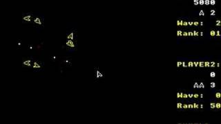 BBC Micro game Asteroids Deluxe