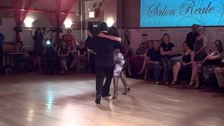 Ana Padron and Diego Blanco at Salon Reale, NYC 2013