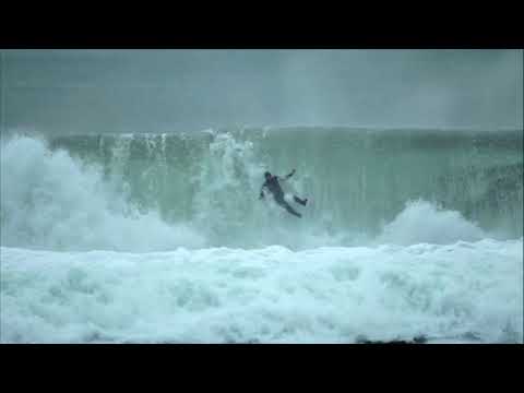Swellmagnet.com's - Mike Durand Goes Over the Falls on an El Porto Meat Grinder