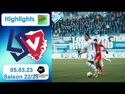 Highlights: FC Lausanne - Sport vs FC Vaduz (05.03.2023)