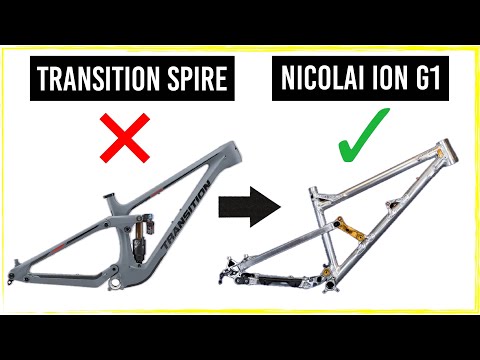Switching from a Transition Spire to a Nicolai Ion G1 - Bike chat w/ Nik
