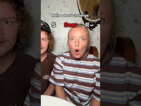 Make a word challenge @brideydrake