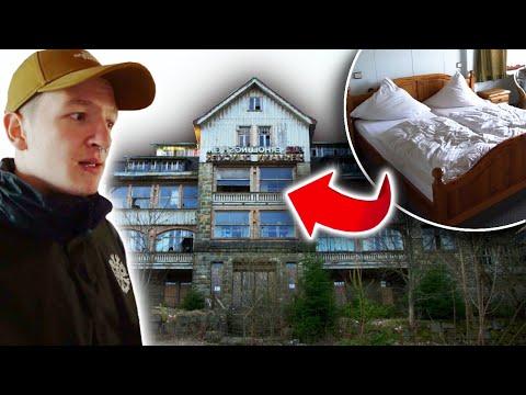 HIER CHECKT KEINER MEHR EIN! Alles noch EINGERICHTET im verlassenen HOTEL!