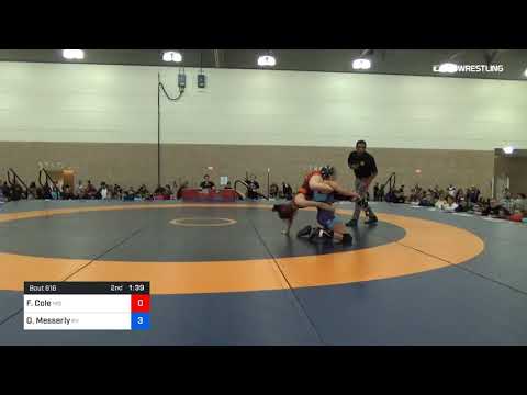 50 Kg Rr Rnd 2 Faith Cole Team Missouri Vs Olivia Messerly Team Kentucky