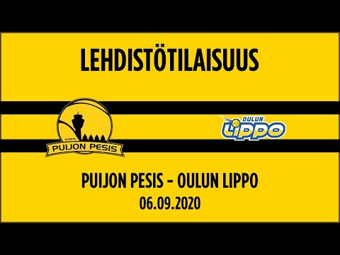 06.09.2020 Lehdistötilaisuus Puijon Pesis - Oulun Lippo