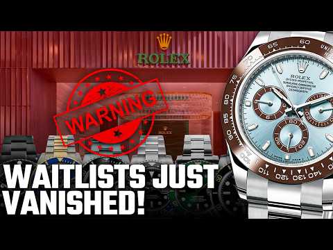 Rolex Waitlists VANISH Overnight (Here's Why)