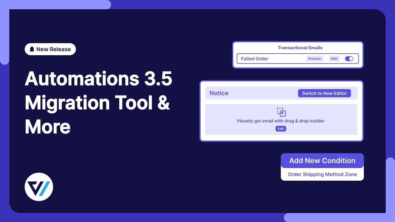 Introducing FunnelKit Automations 3.5: One-Click Migration Tool to Visual Builder, New Transactional Email, Improved Data Management, and More.