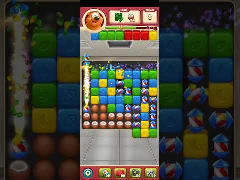 Toon Blast Level 2617 No Boosters Series