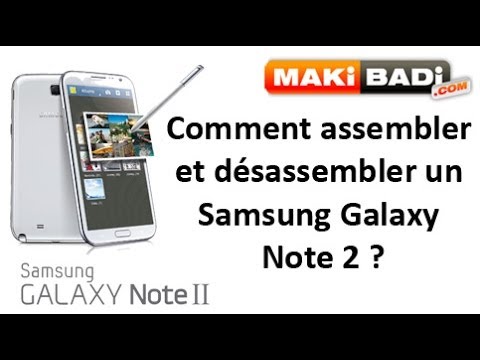 comment demonter note 2