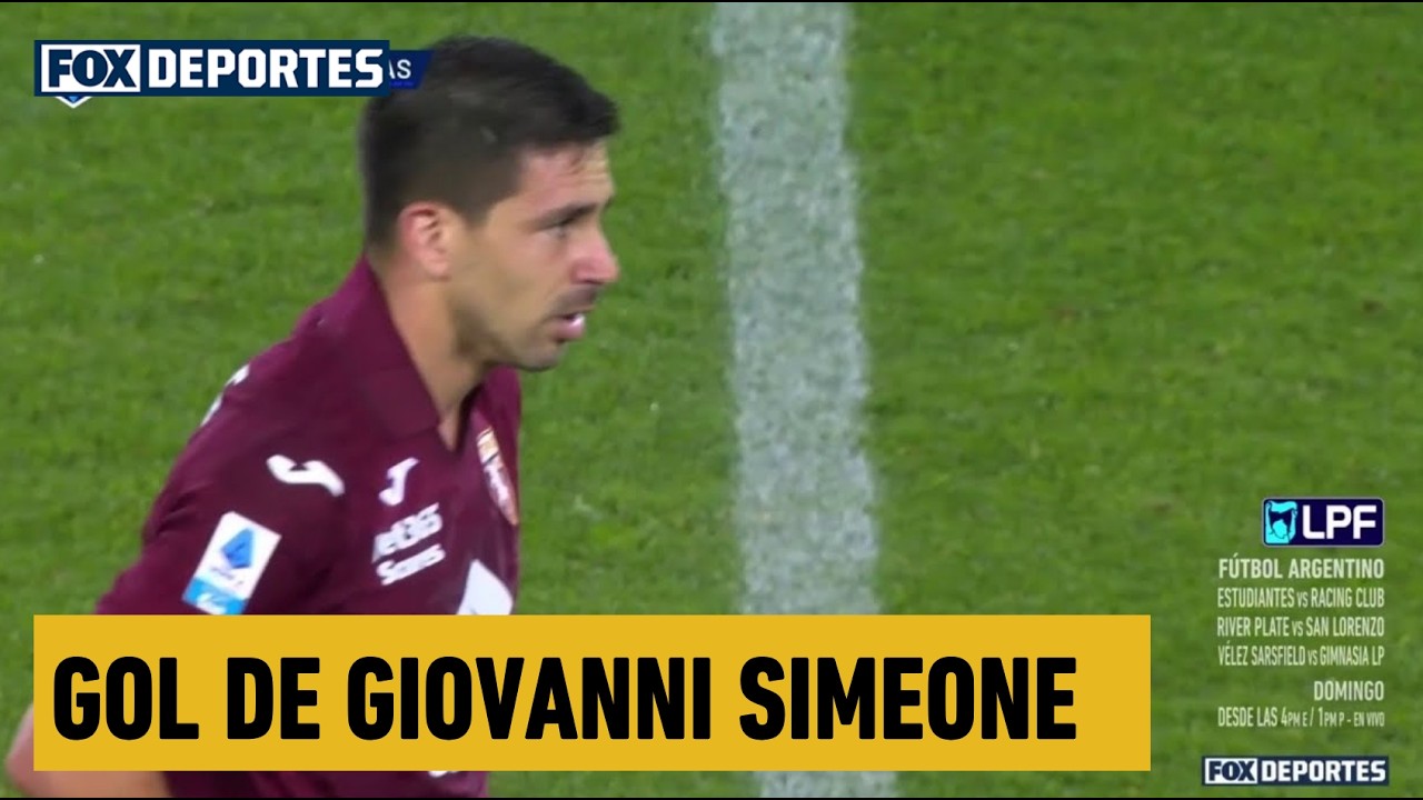🤩⚽ GOL DE GIOVANNI SIMEONE | Torino 1-1 Sassuolo | Serie A 2026 | Jornada 36