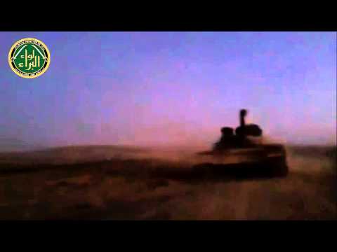 اغتنام لواء البراء لدبابتين من الفوج 555 دبابات في القلمون الشرقي في ريف دمشق