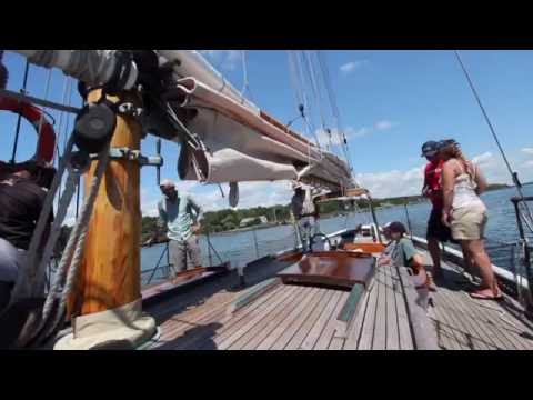Sailing Vessel Southern Lady - Cooling off in Maine (7-29-16 part 35)