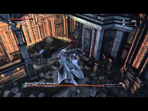 Bloodborne How to Beat MicoLash,Host of the Nightmare Boss