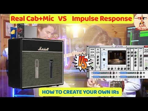 IR vs real Cab and Mic: can you tell the difference? | How to create your own IR