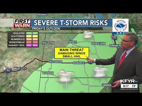 KFYR First News at Six Weather 05/16/24