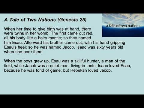 17. A Tale of Two Nations (Genesis 25)