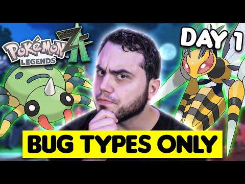 Can I beat Pokémon Legends ZA with ONLY BUG POKEMON?!