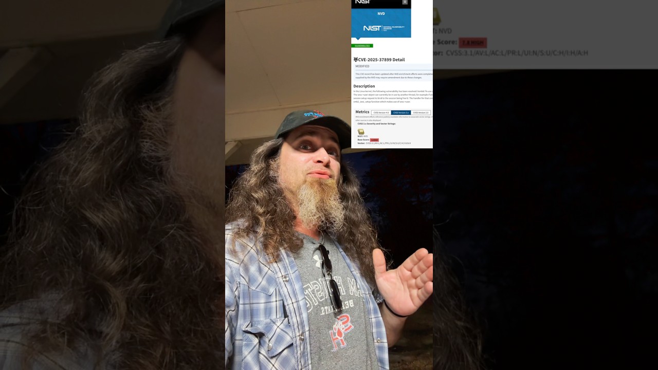 Finding vulnerabilities with AI: the short story of CVE-2025-37899