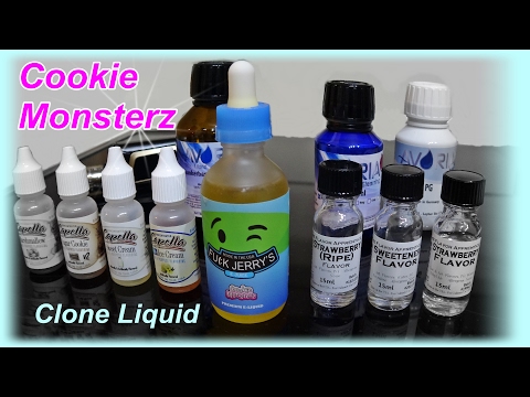 Cookie Monsterz, Clone Liquid mischen von FU(:K JERRY'S