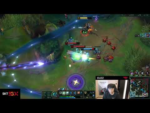 T1 CUZZ PLAYS JUNGLE HECARIM VS GRAVES - KR CHALLENGER PATCH 10.24