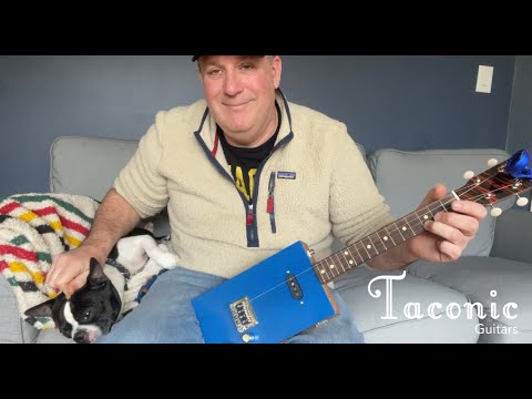 Taconic #219 4 String Electric Cigar Box Tenor Ukulele - Padron 3000 - Video image 17