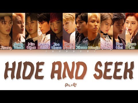Wanna One (워너원) - 술래 (Hide and Seek) (Color Coded Lyrics Eng/Rom/Han/가사)
