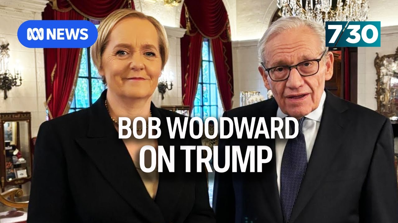 'Don't give up on American democracy' after Trump's re-election, says Bob Woodward | 7.30